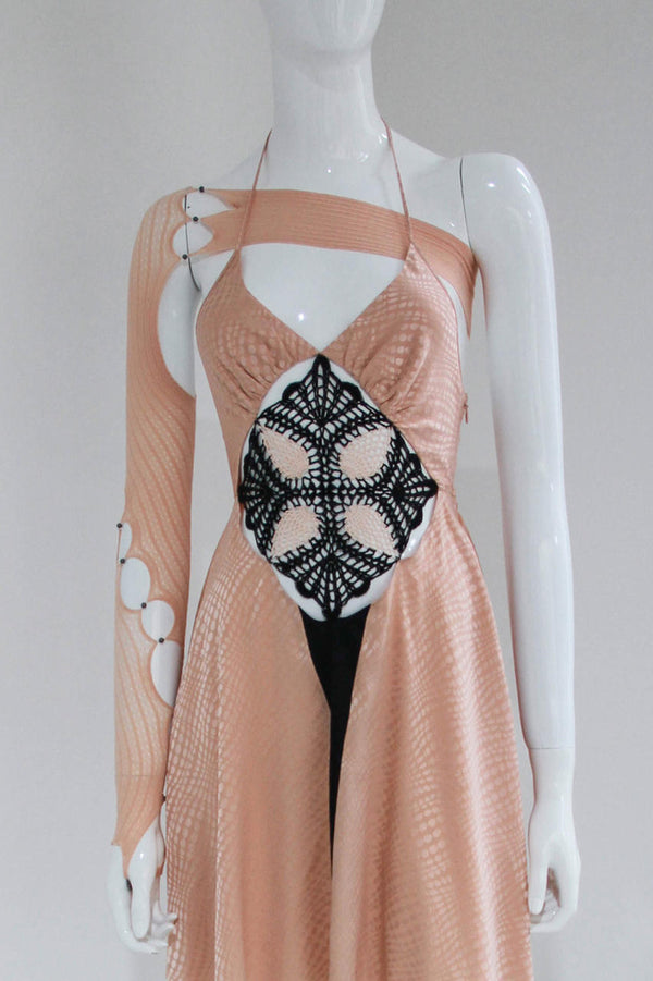 RUI spiral single sleeve sleeve RSS23SF04 blush route powder